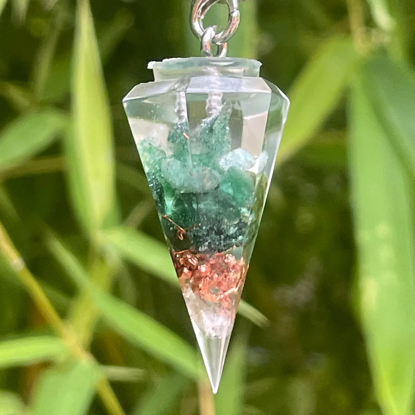 pendule orgonite Aventurine