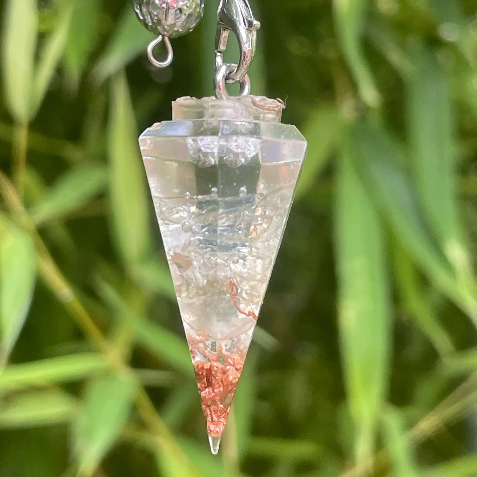 pendule orgonite Citrine