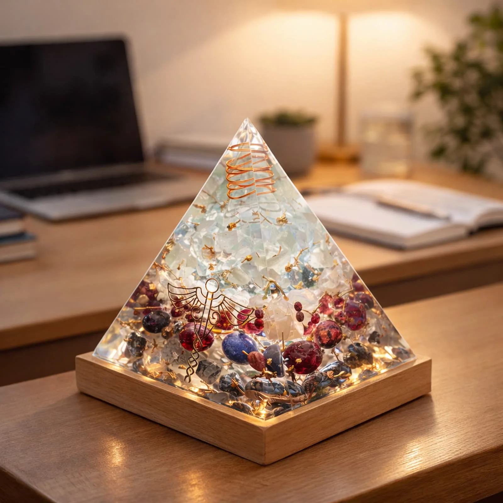 Pyramide Numérologique personnalisée décor interieur
