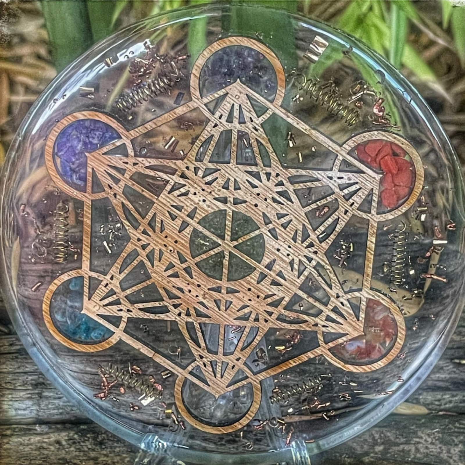 Plateaux dynamisants orgonites Plateau Dynamisant Orgonite