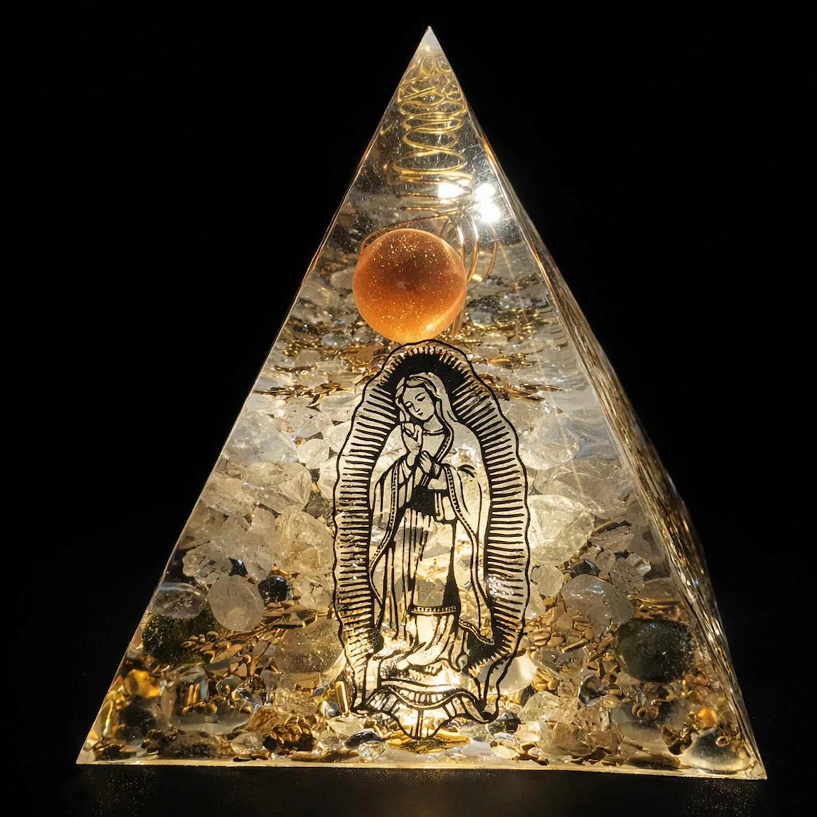 pyramide orgonite sacrée