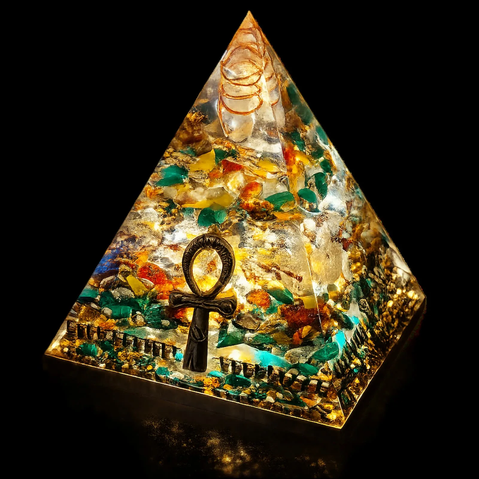 Pyramide orgonite Thématique
